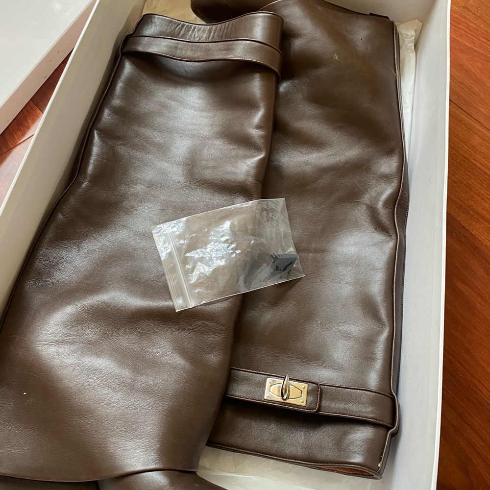 Brown Givenchy Shark Boots